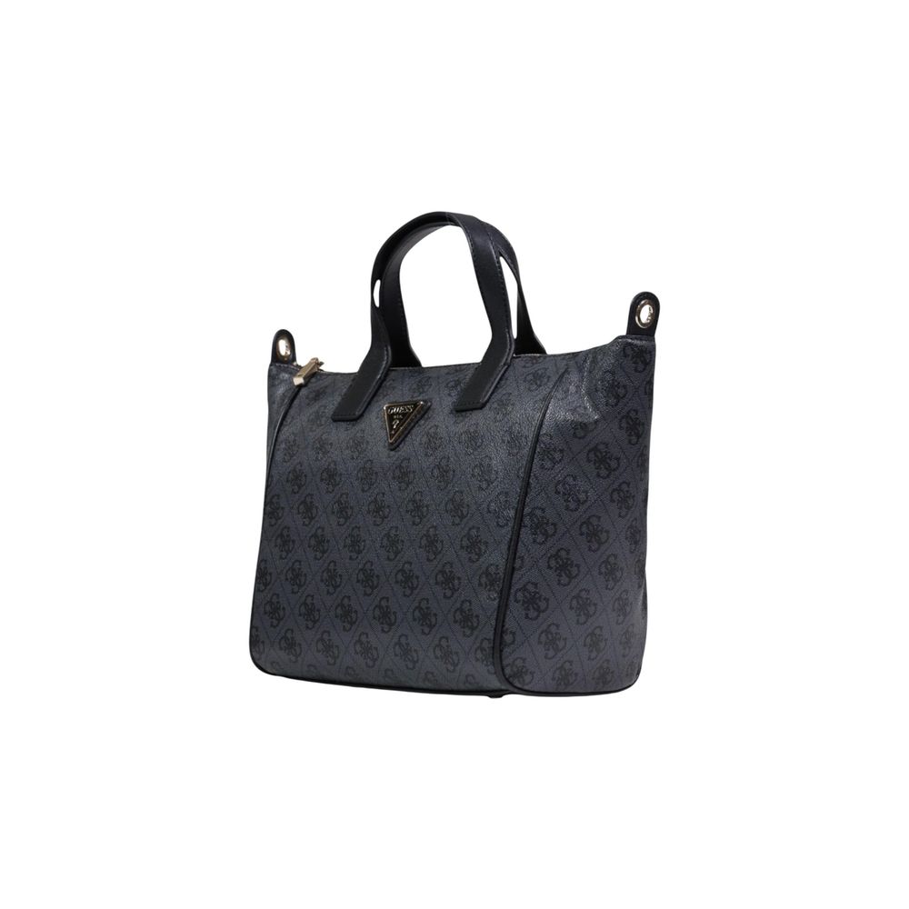 Gray Polyethylene Handbag