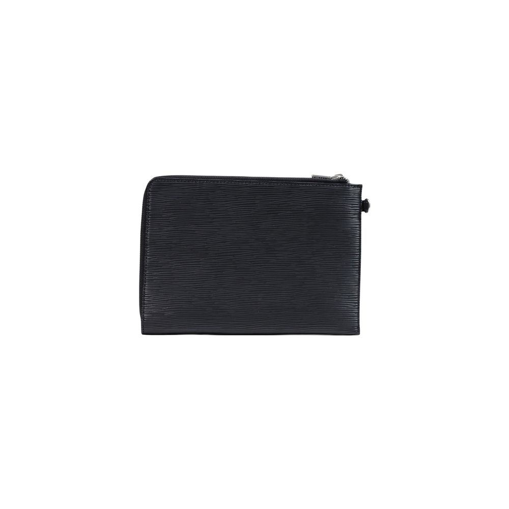 Black Polyethylene Clutch Bag