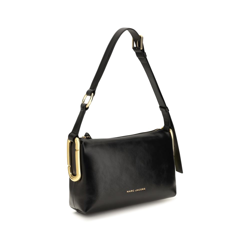 Black Calf Leather Bos Taurus Shoulder Bag