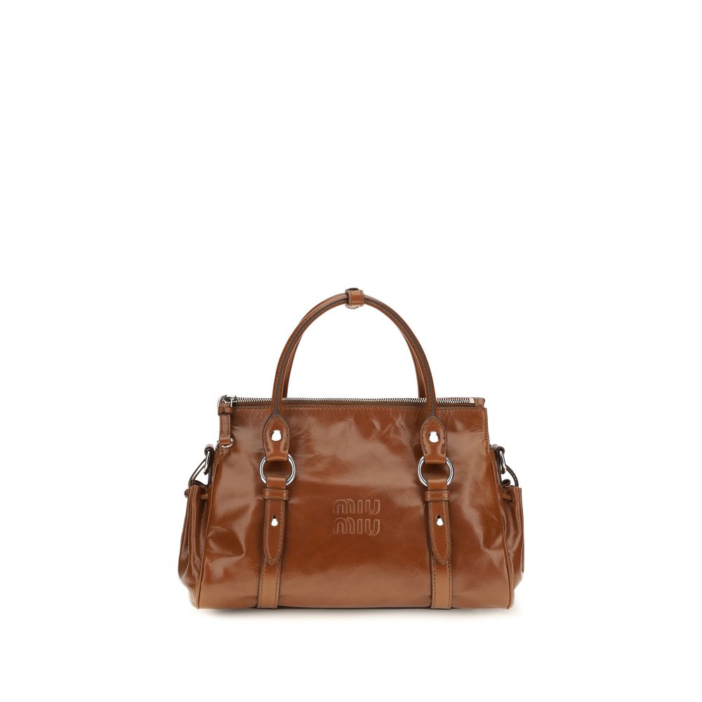 Brown Calf Leather Bos Taurus Handbag