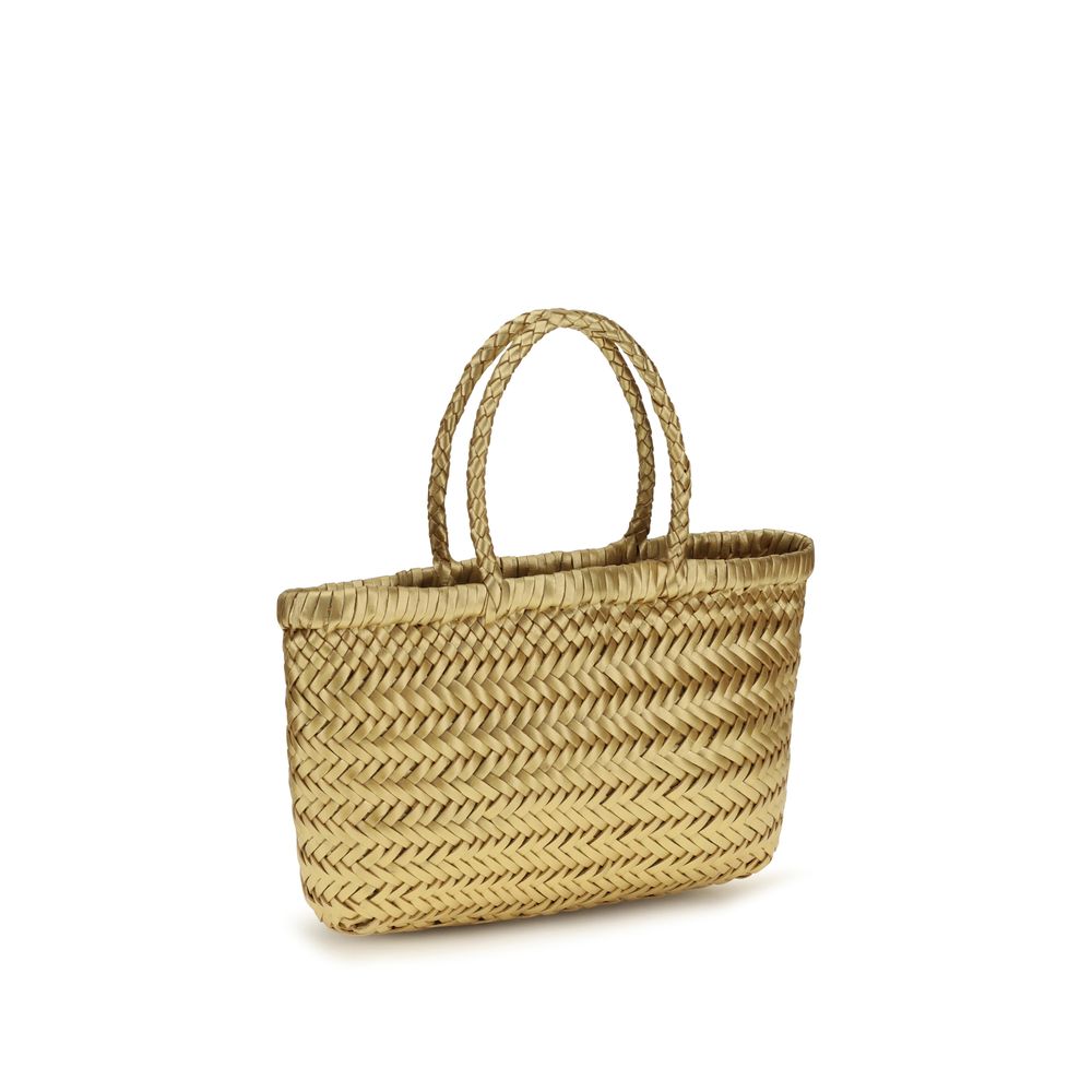 Gold Calf Leather Bos Taurus Handbag