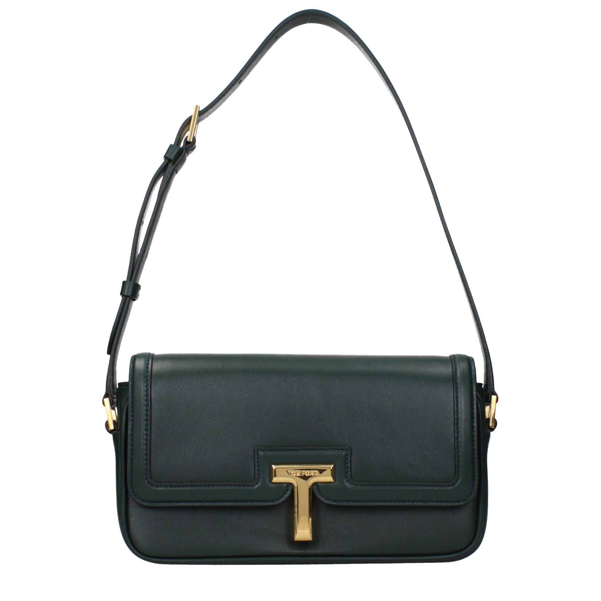 Green Leather Shoulder Bag