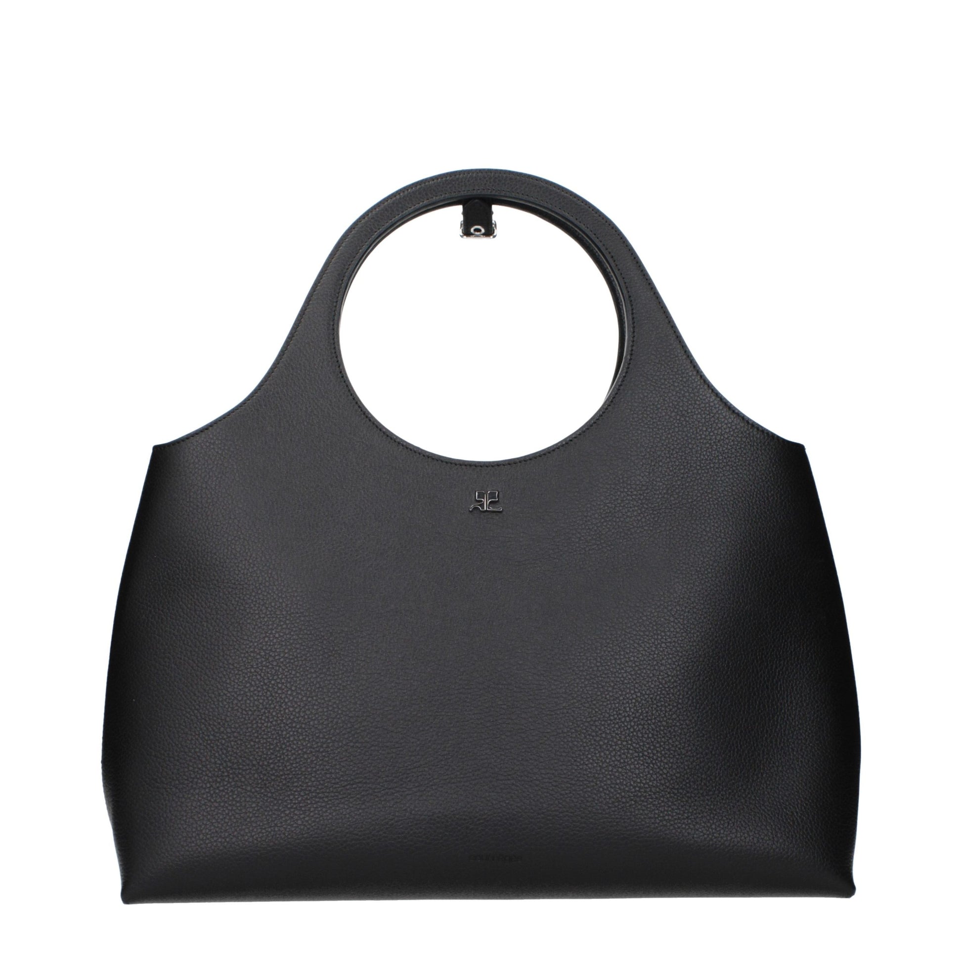 Black Leather Handbag