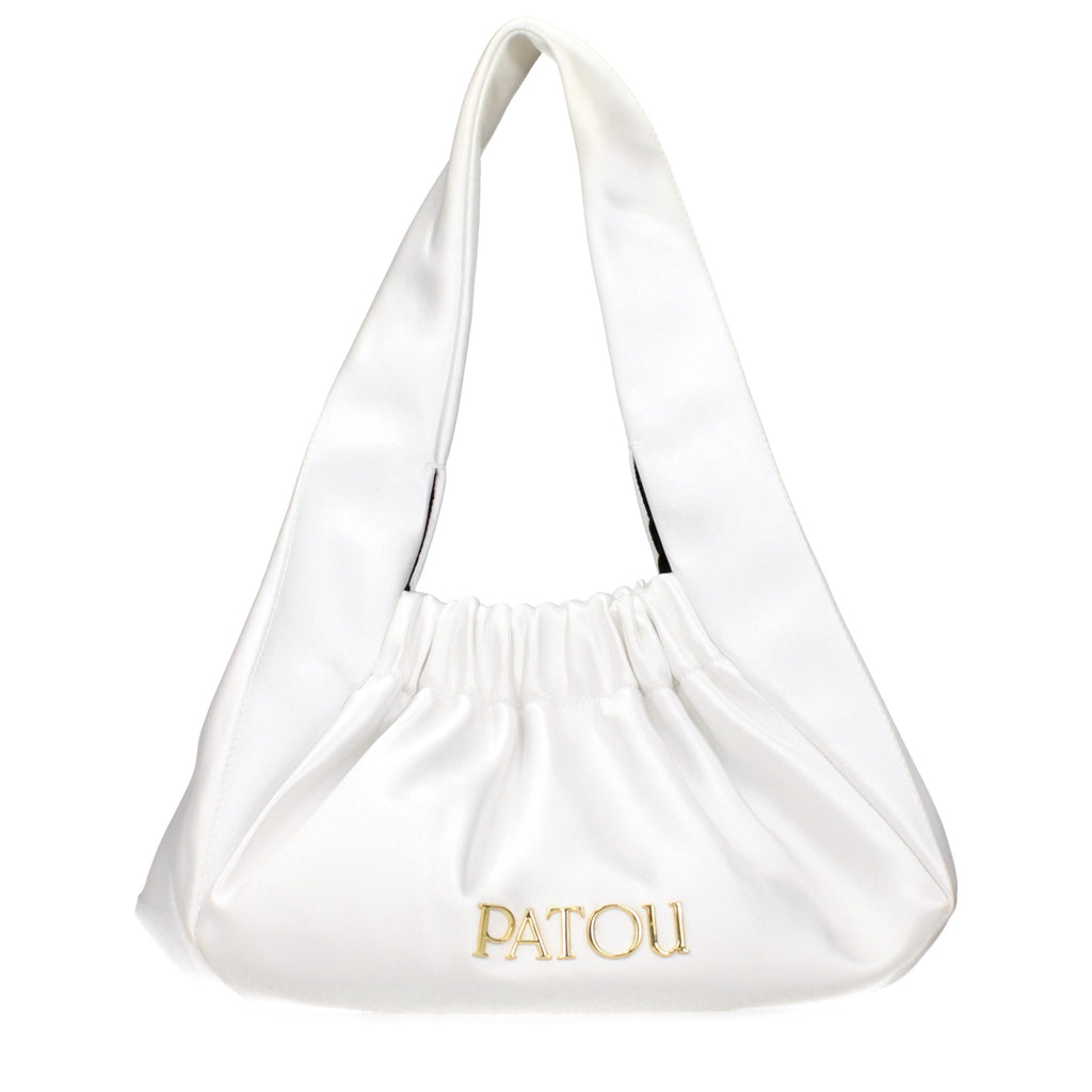 White Fabric Handbag