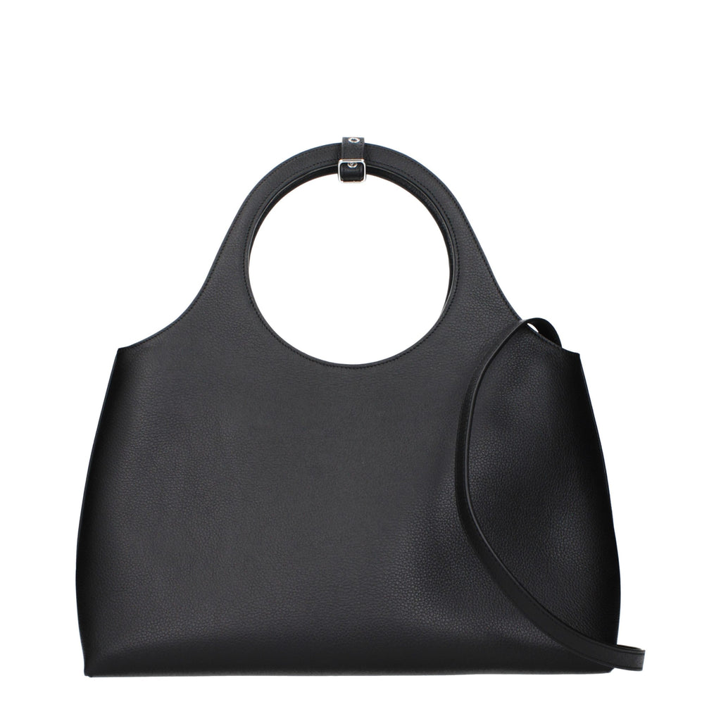 Black Leather Handbag