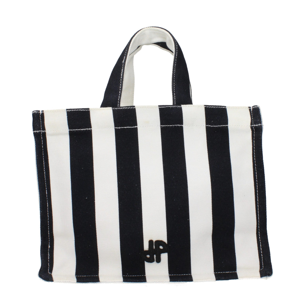Black Fabric Handbag