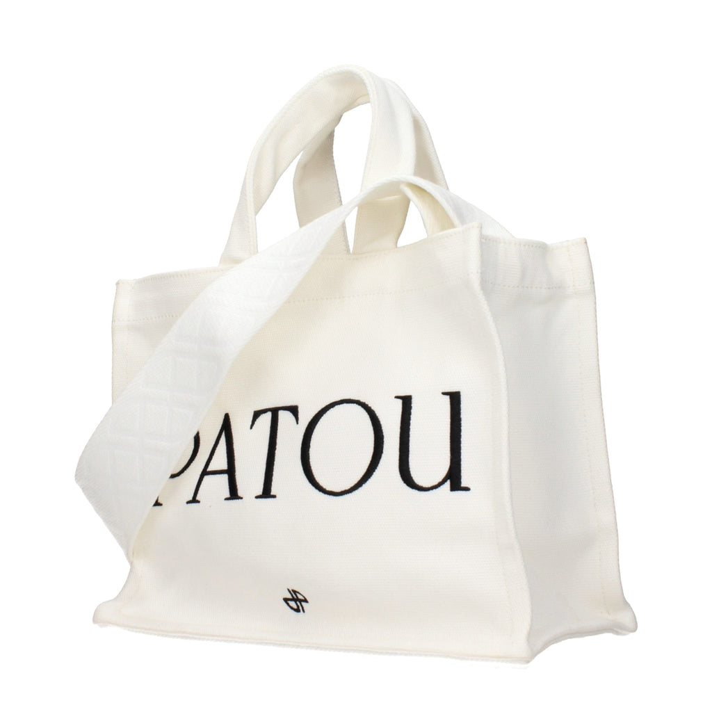 White Fabric Handbag