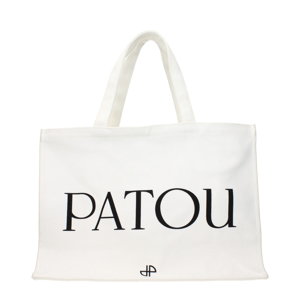 White Fabric Handbag