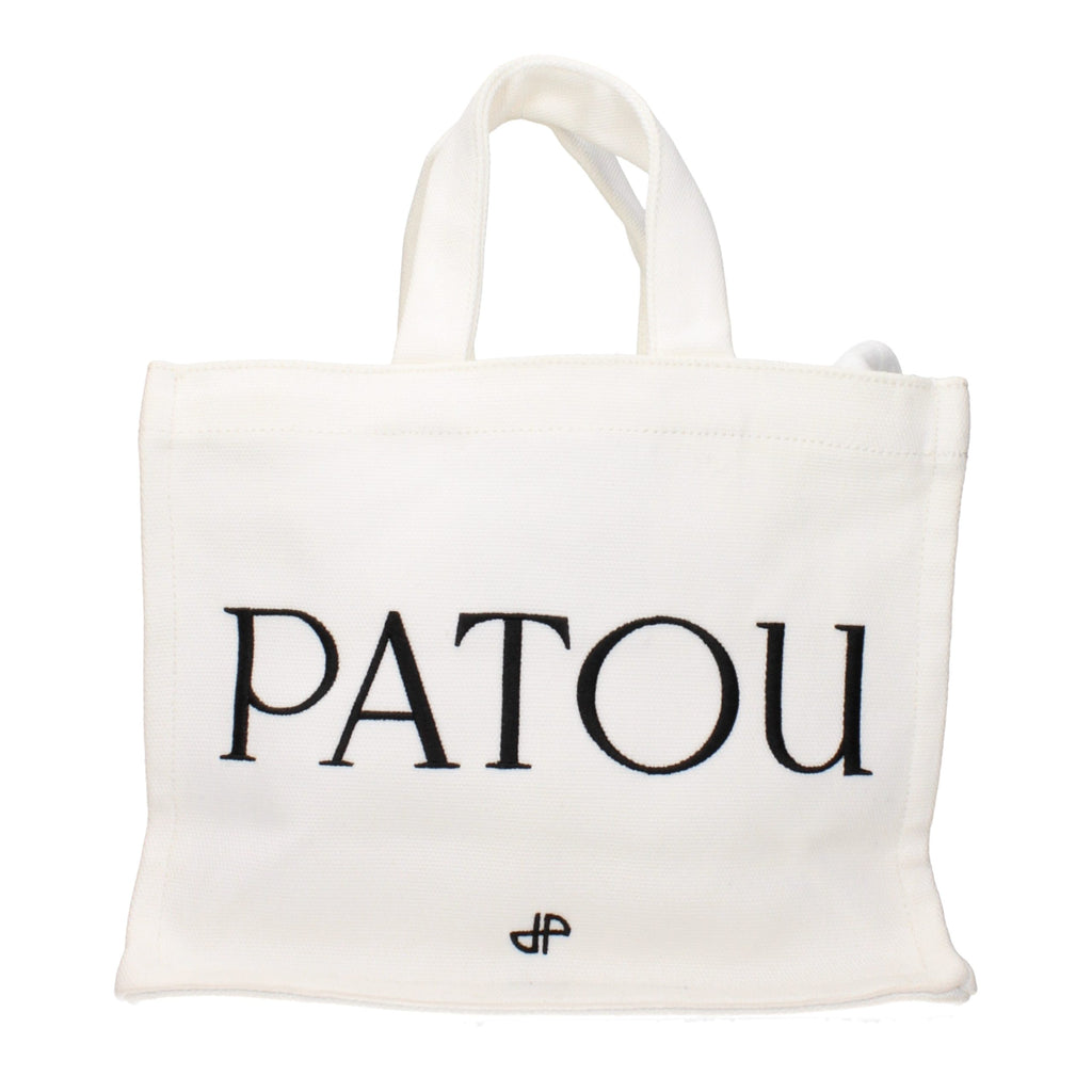 White Fabric Handbag