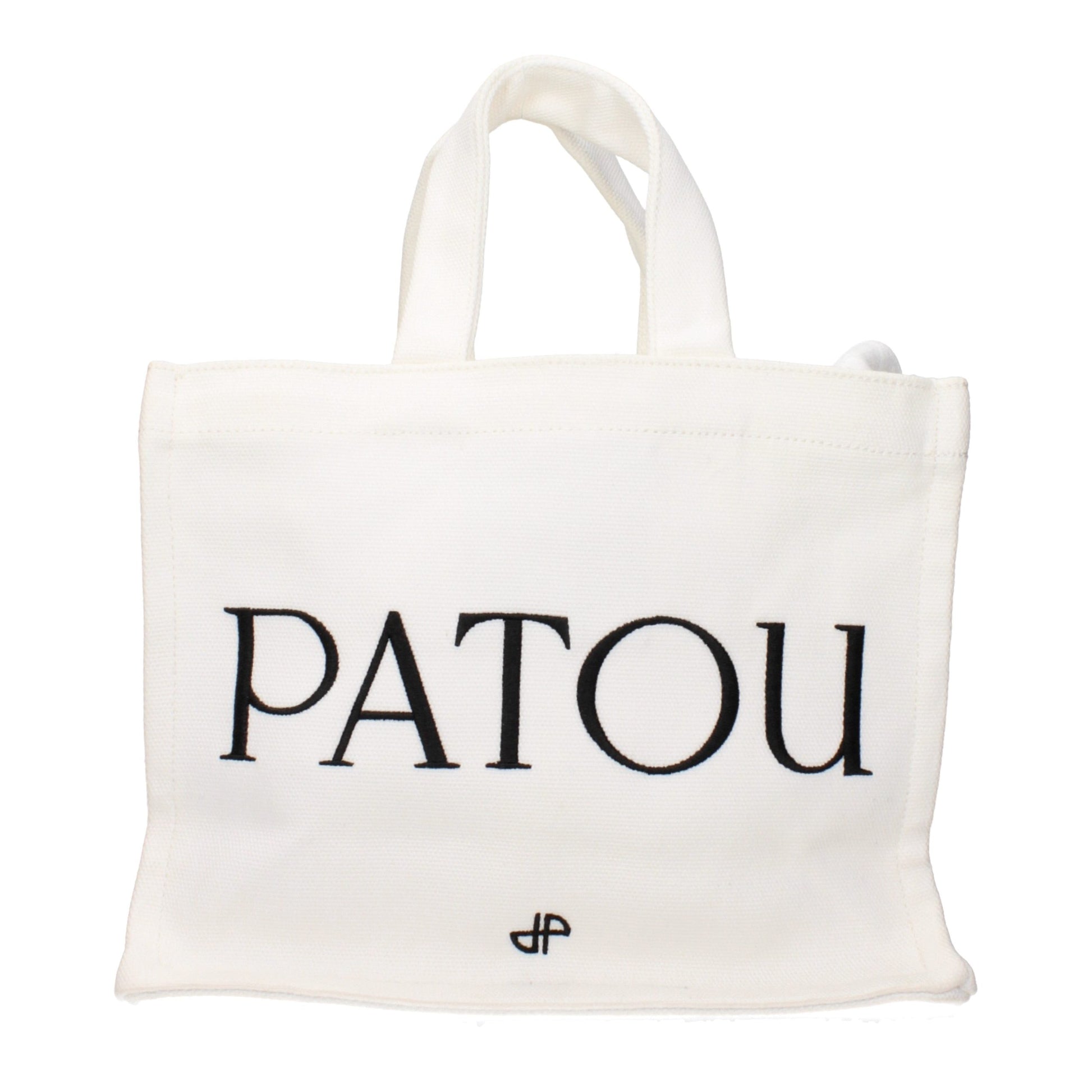 White Fabric Handbag