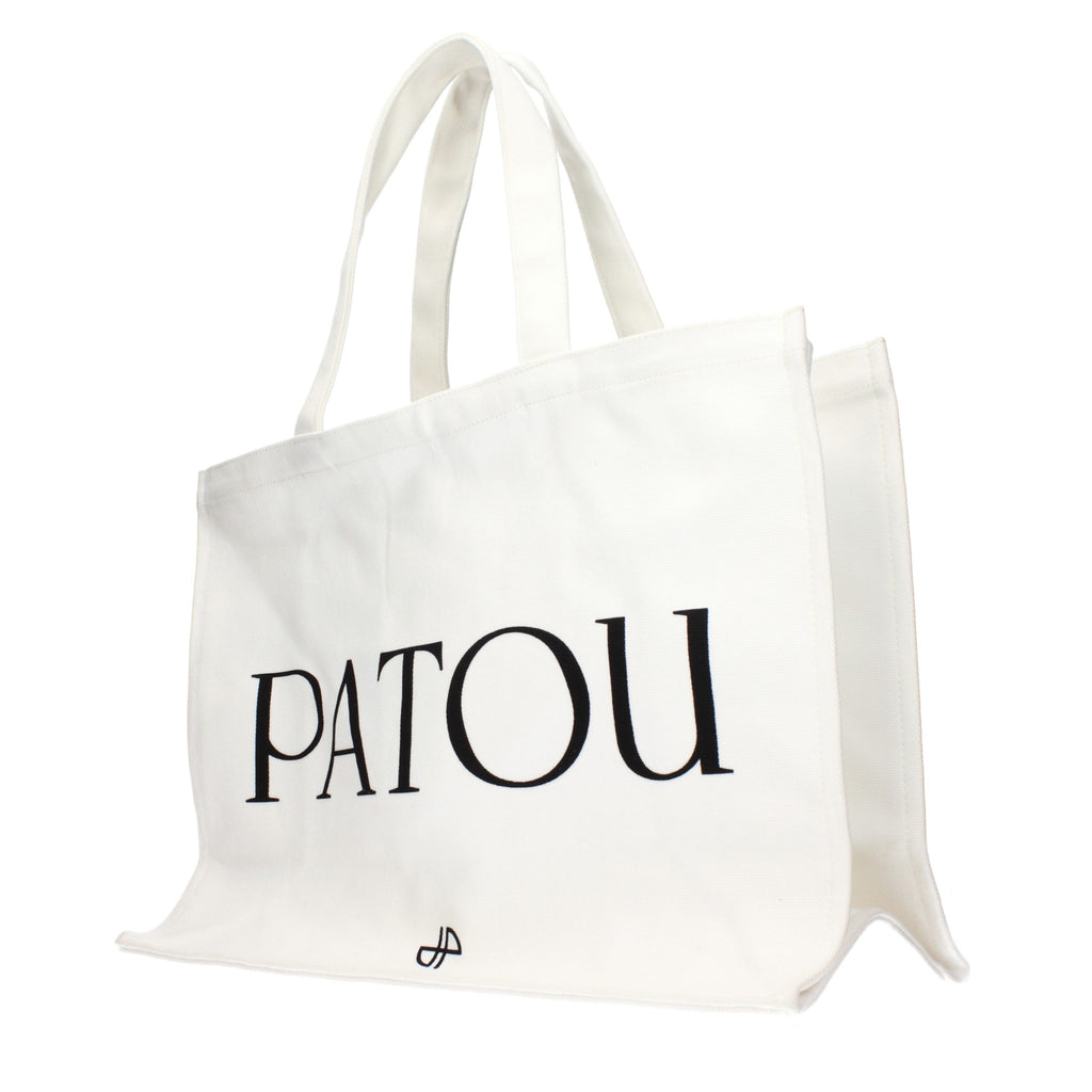 White Fabric Handbag