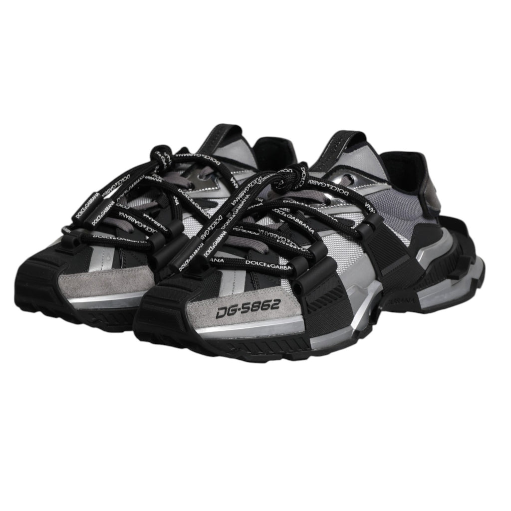 Multicolor Panelled Space Sneakers Men L-39 R-39.5 Shoes