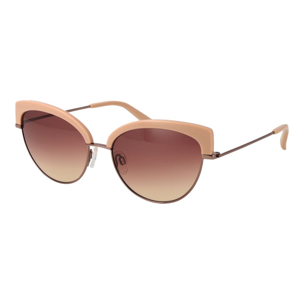 Beige Metal & Stainless Steel & Aluminum Sunglasses