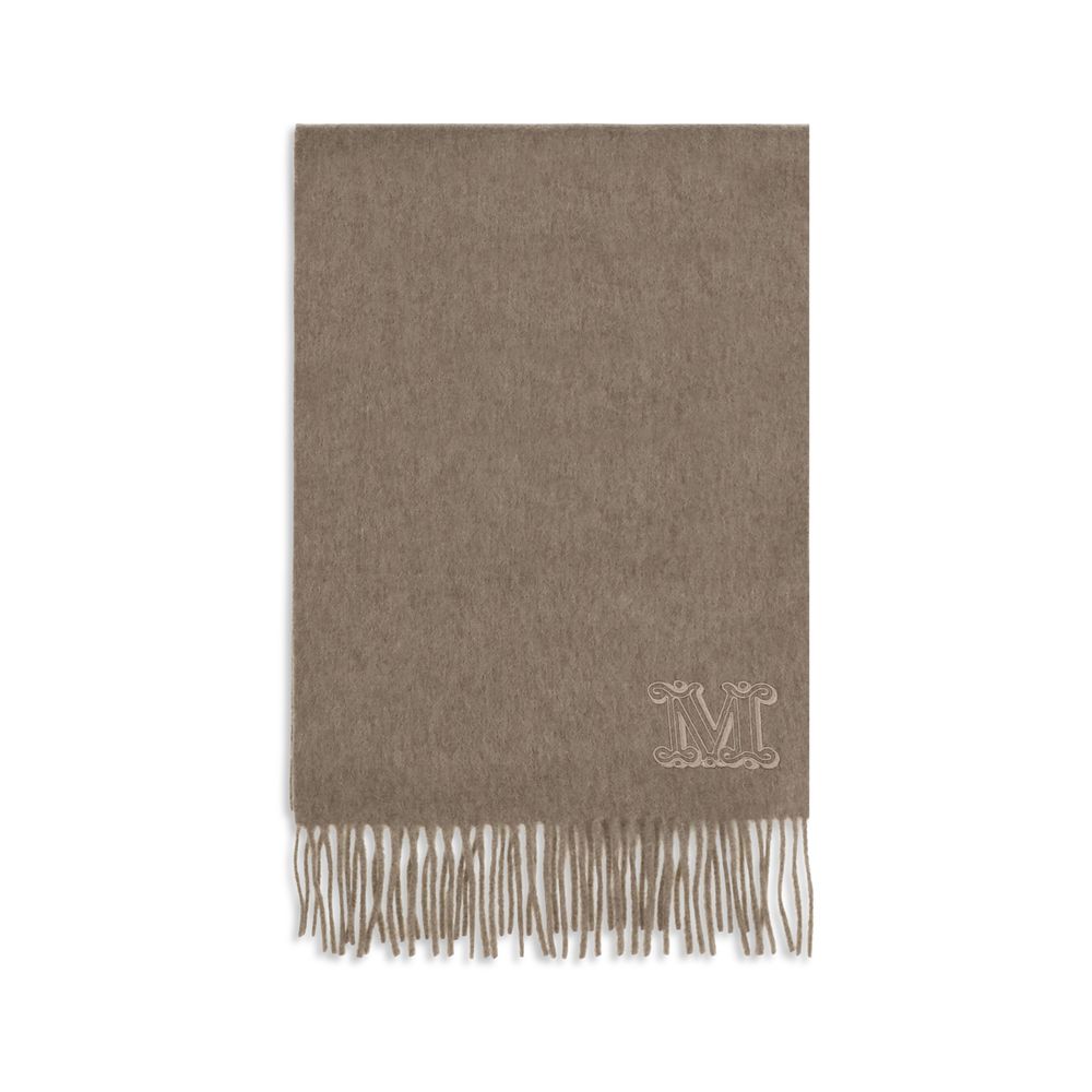 Beige Cashmere Scarf