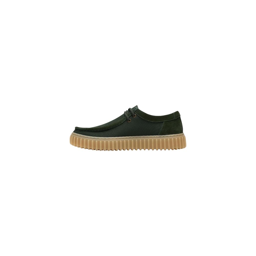 Bicolor Textile Low Top Sneakers