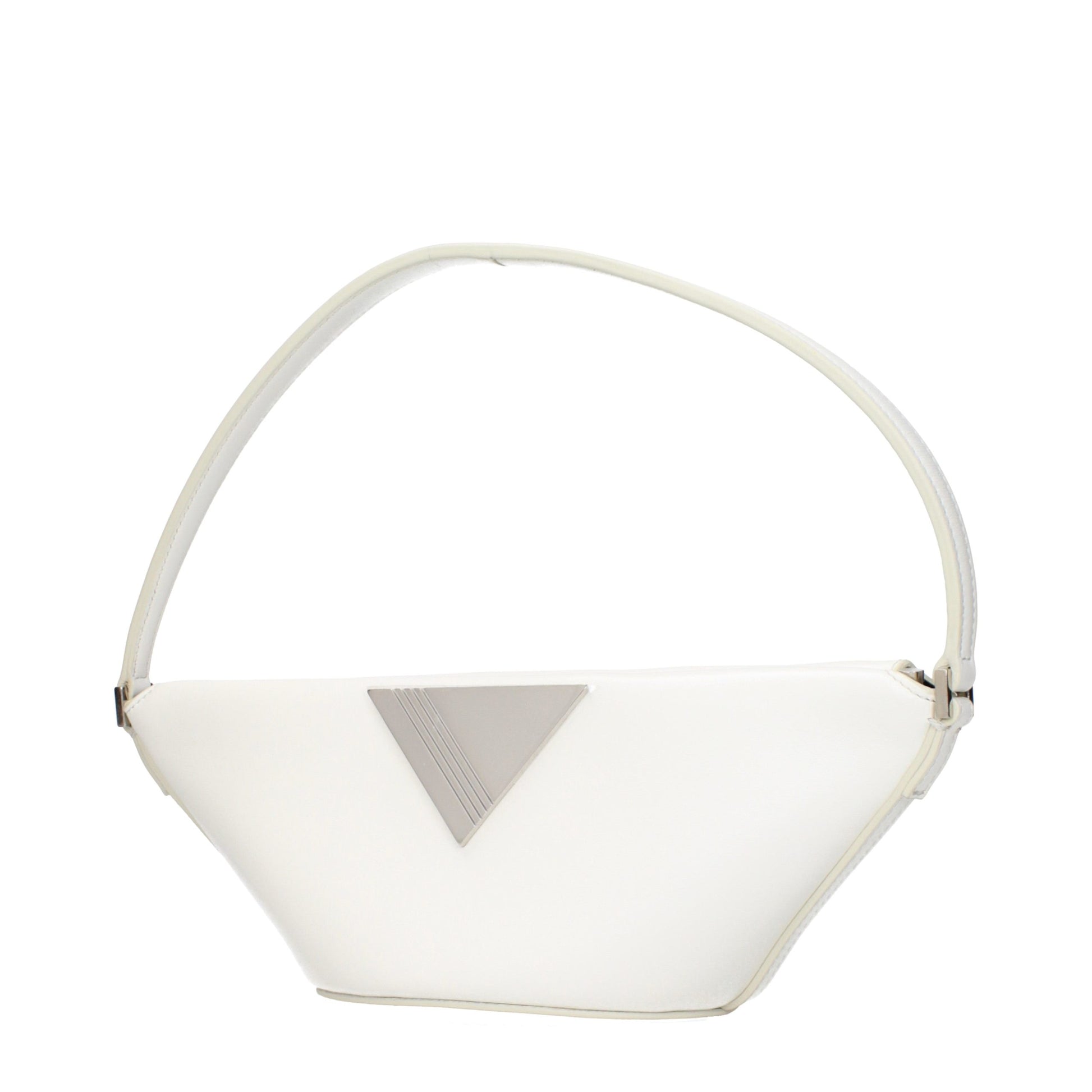 White Leather Handbag