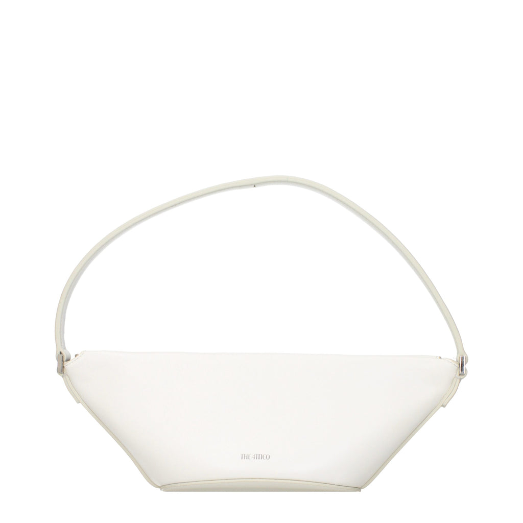 White Leather Handbag