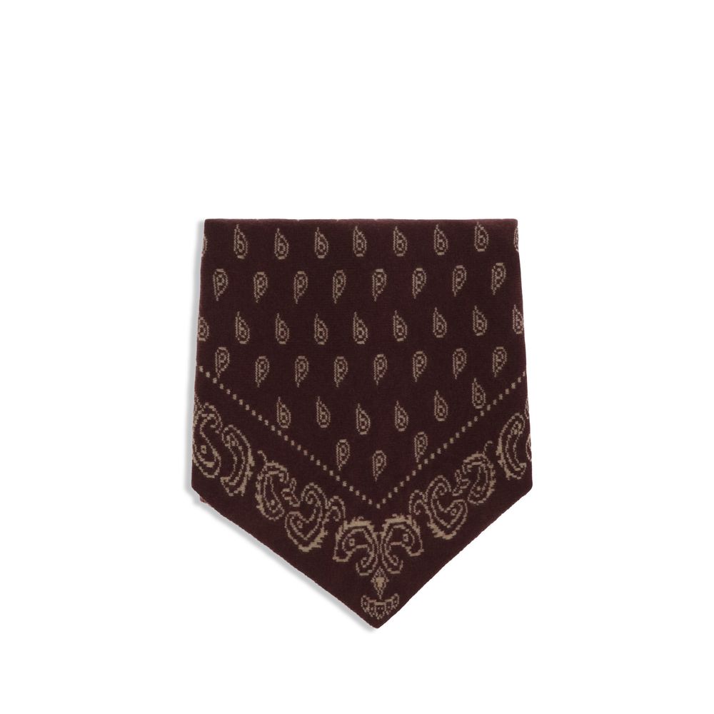 Brown Cashmere Foulard
