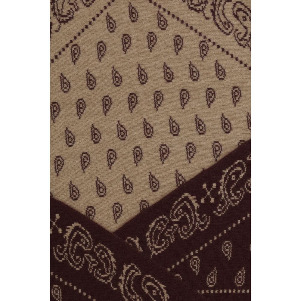 Brown Cashmere Foulard