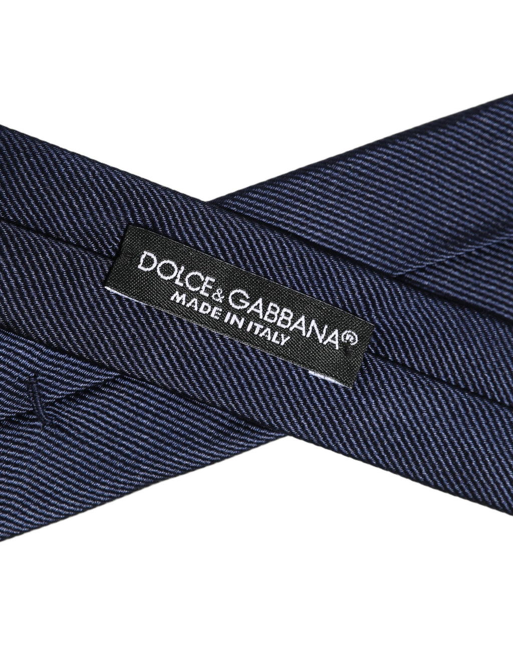 Men Dark Blue Textured Silk Adjustable Tied Necktie Tie