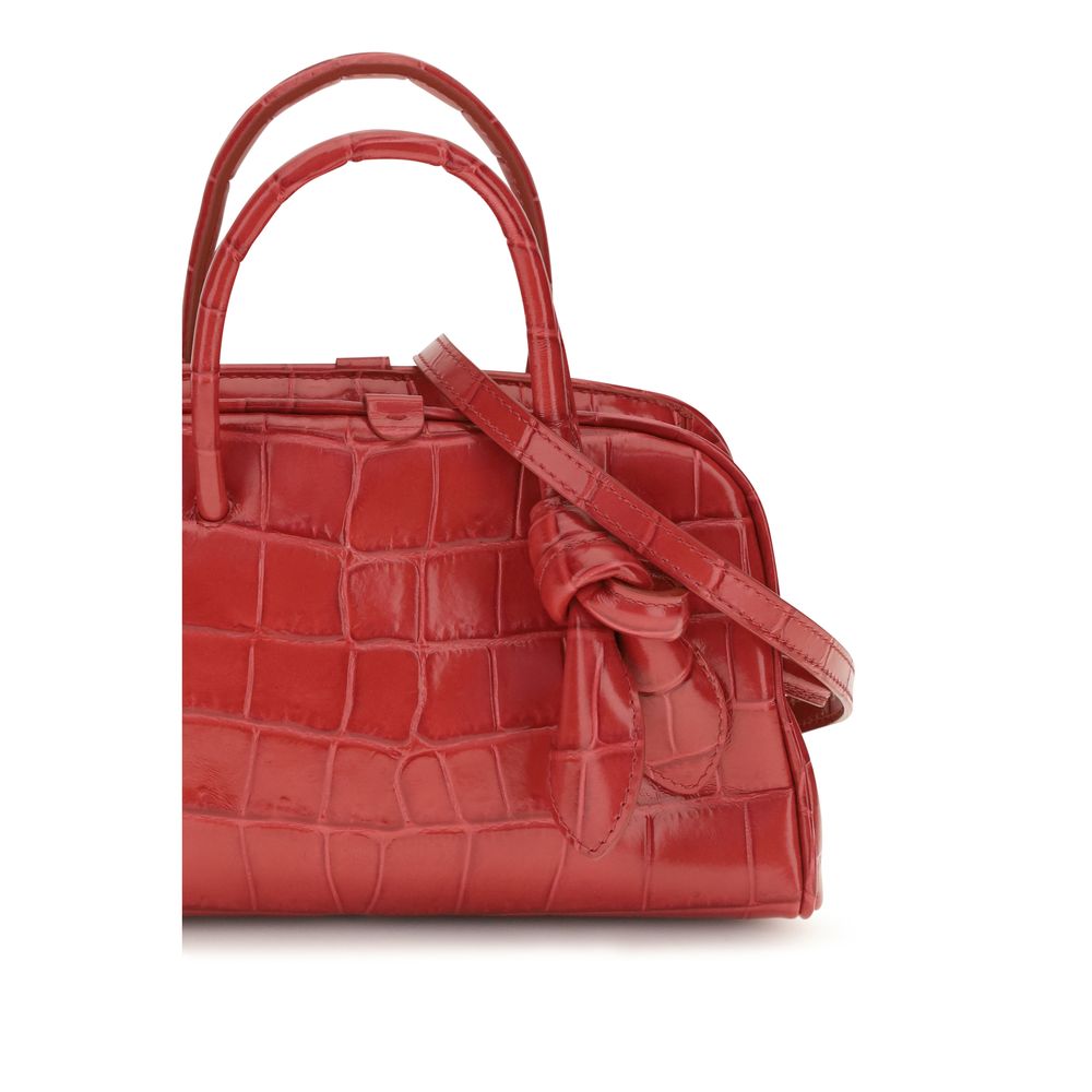 Red Calf Leather Bos Taurus Handbag