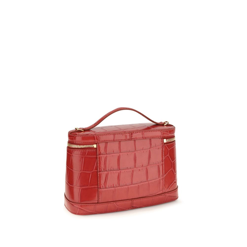 Red Calf Leather Bos Taurus Handbag