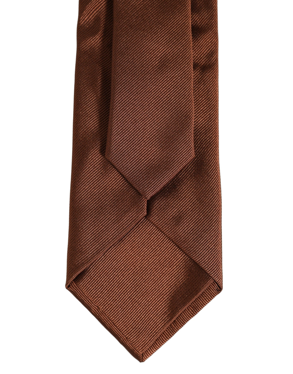 Brown Silk Classic Adjustable Men Necktie Accessory Tie