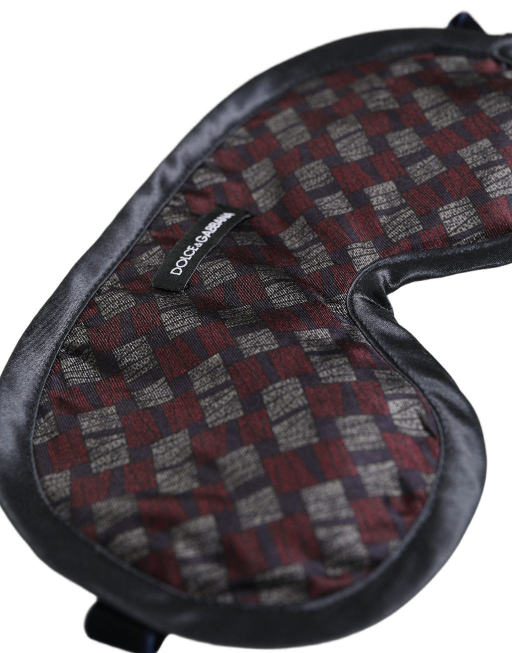 Multicolor Patterned Cotton Blend Sleep Mask