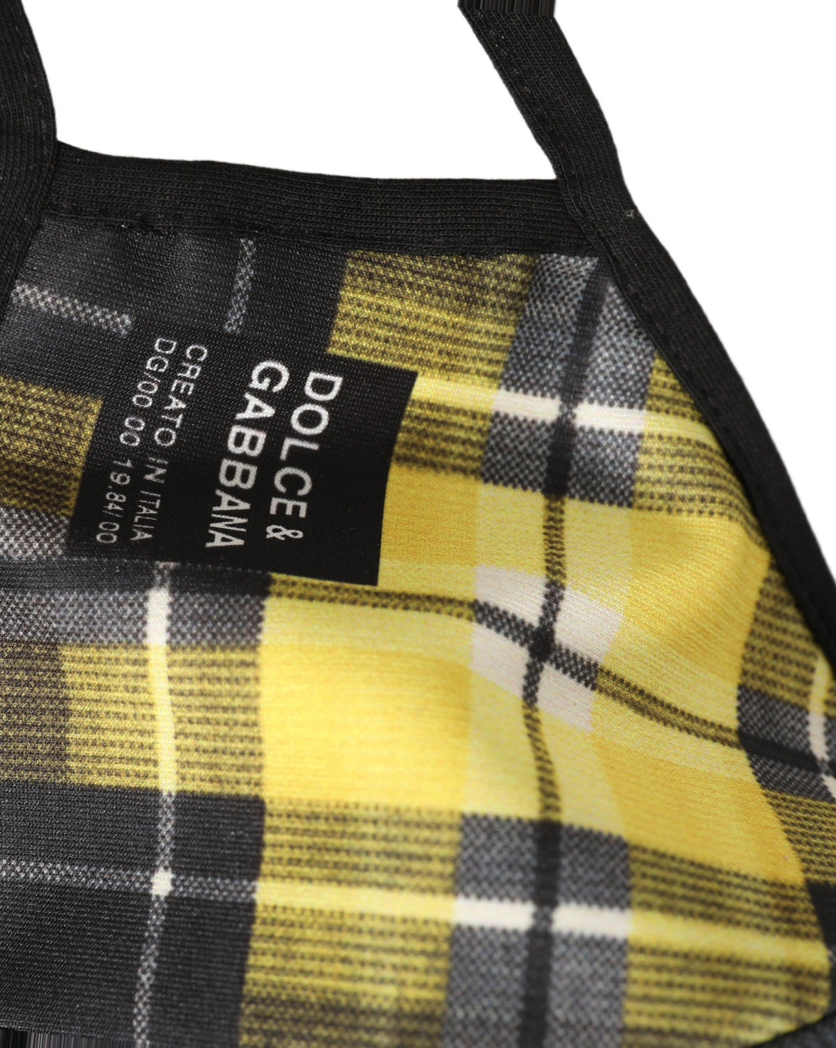 Multicolor Plaid Tartan Elastic Ear Strap Face Mask