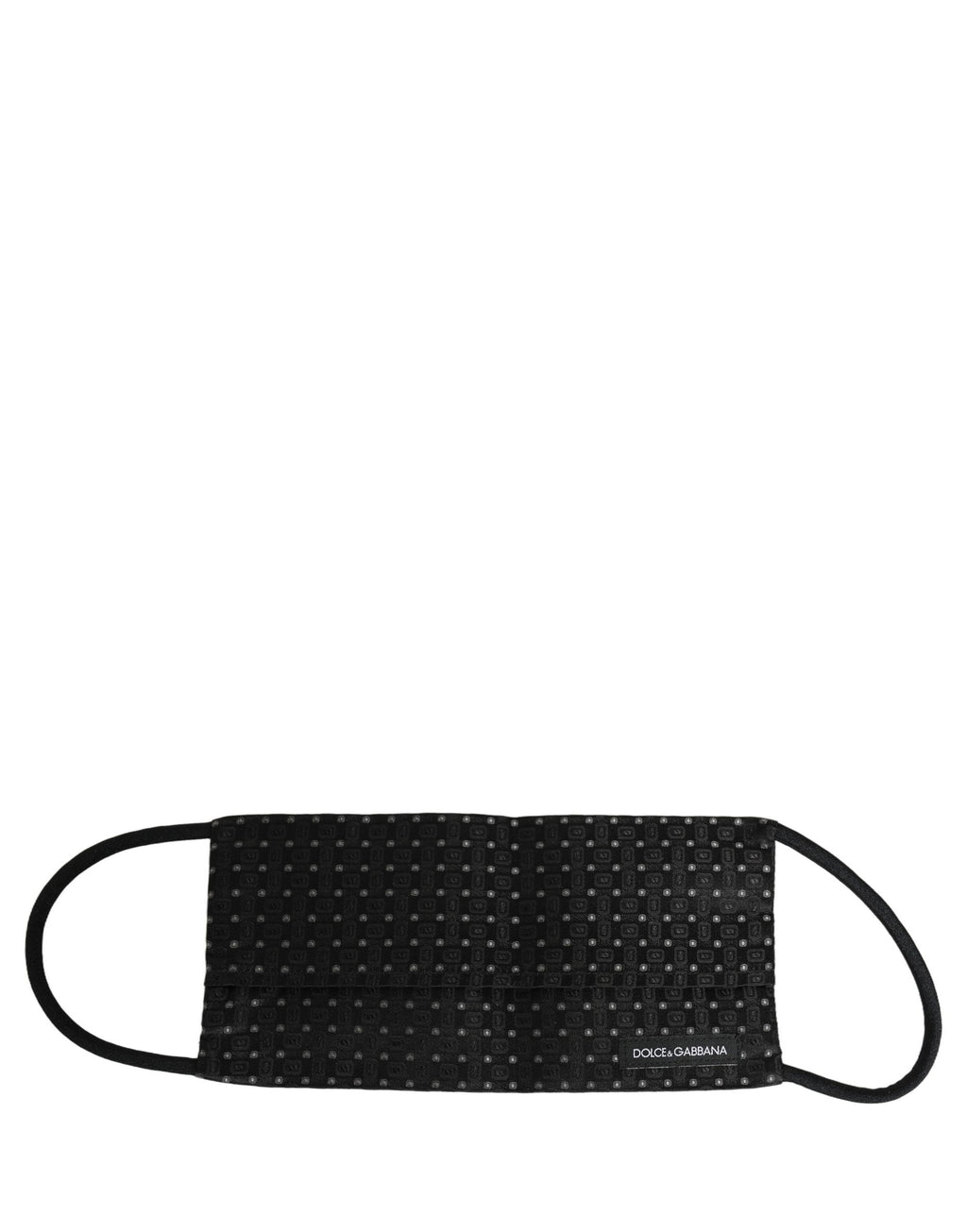 Yellow DG CASA Logo Elastic Ear Strap Men Face Mask