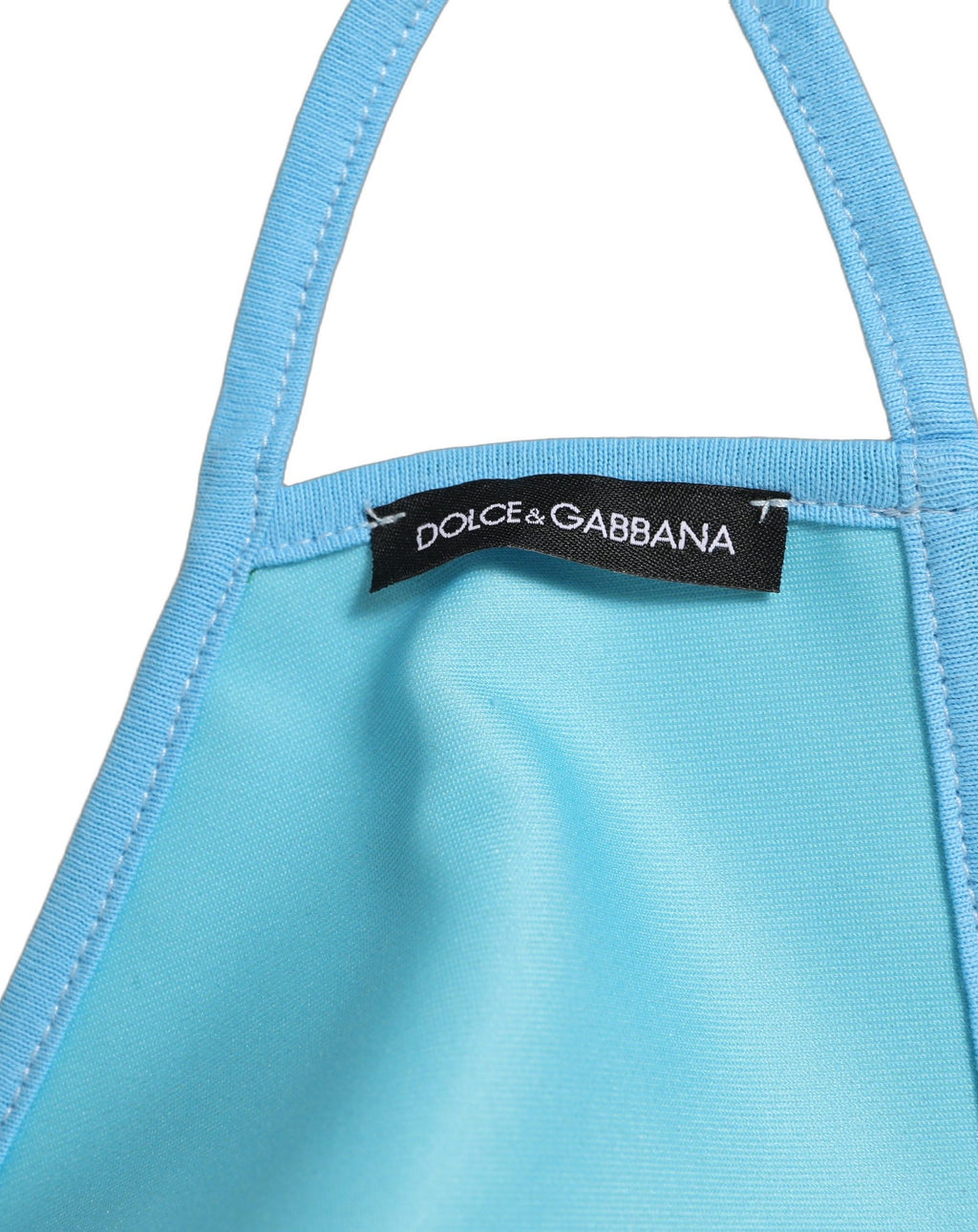 Blue Polyester DG CASA Logo Elastic Ear Strap Face Mask