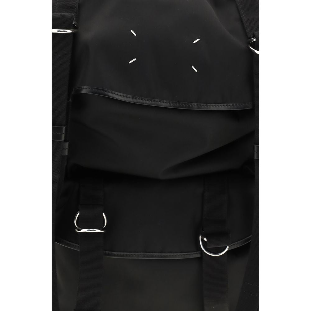 Black Nylon Backpack