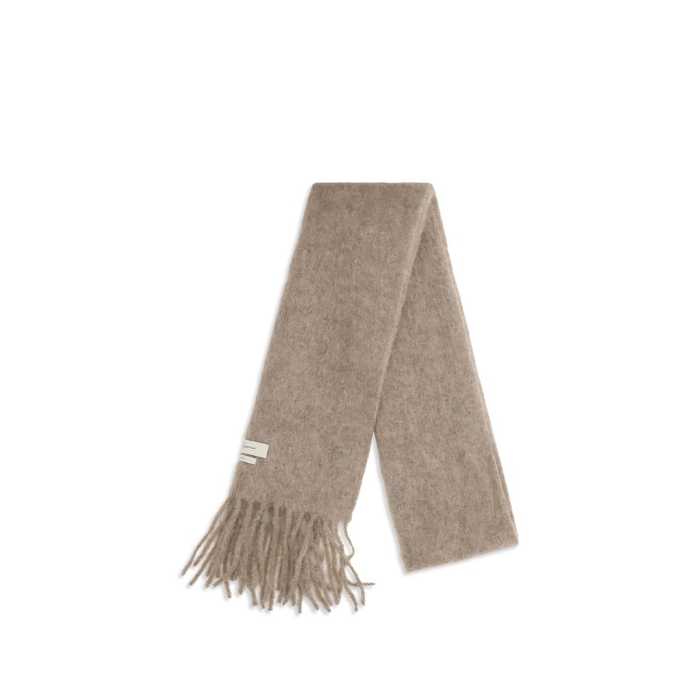 Beige Mohair Scarf