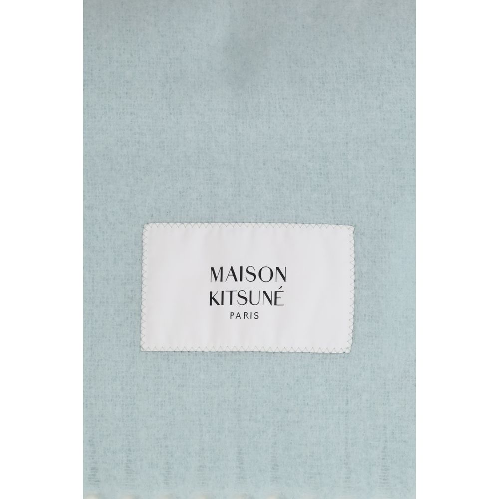 Blue Polyamide Scarf