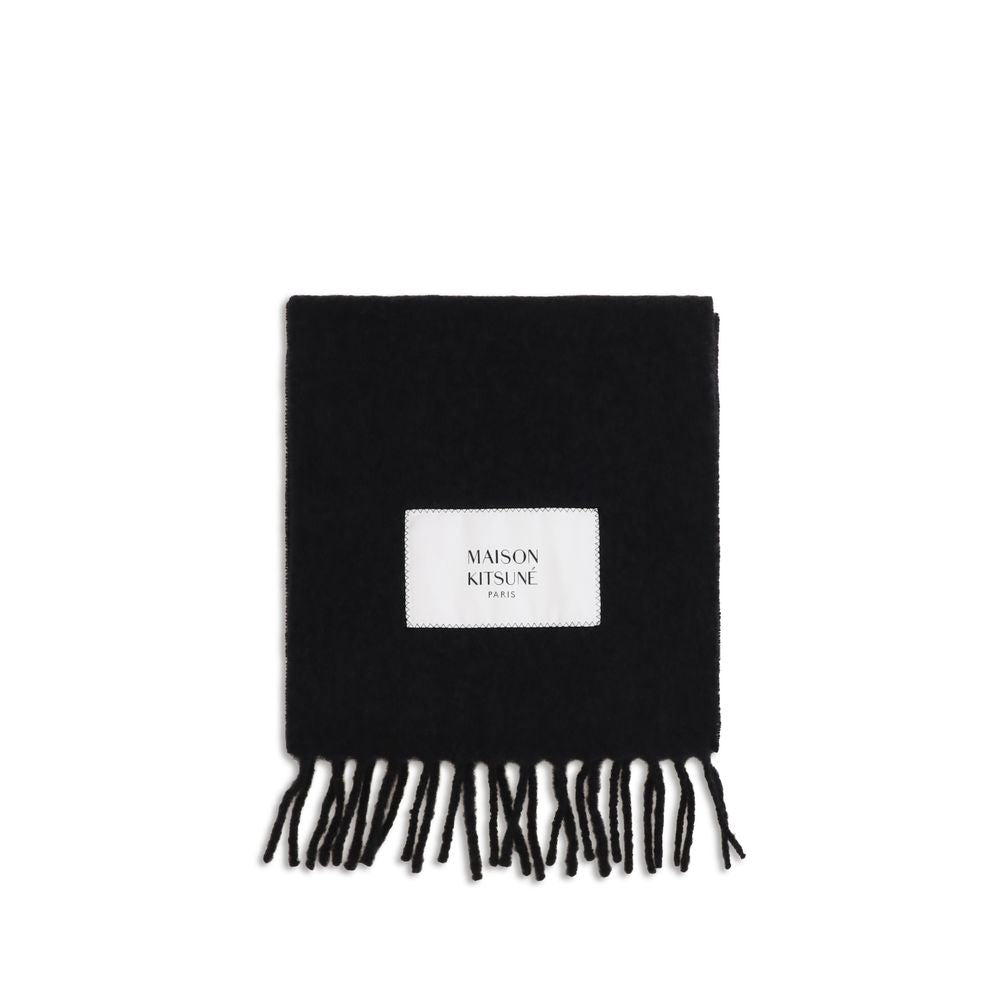 Black Polyamide Scarf
