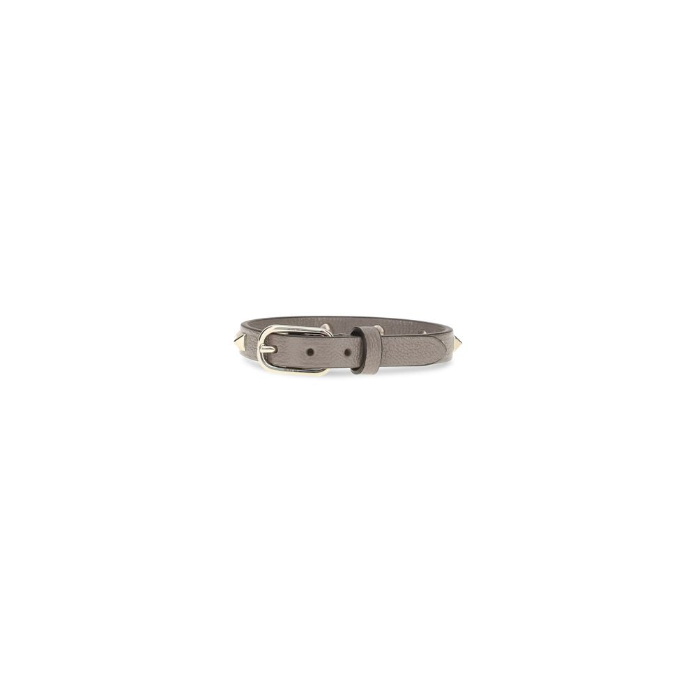 Gray Calf Leather Bos Taurus Bracelet