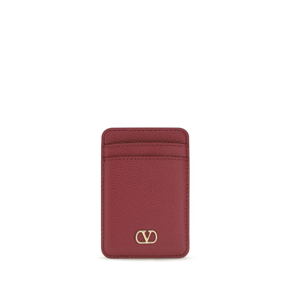 Red Calf Leather Bos Taurus Wallet