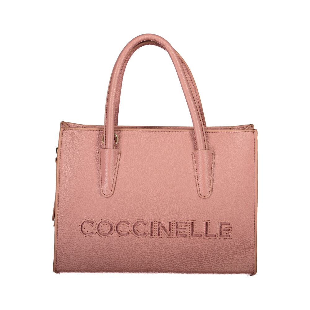 Pink Leather Handbag