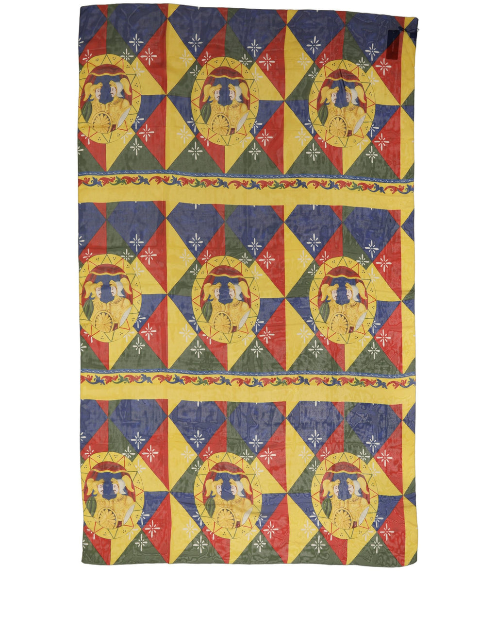 Multicolor Silk Printed Shawl Stole Scarf