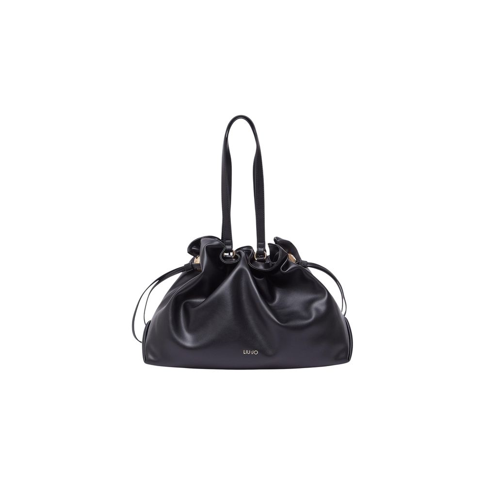 Black Polyethylene Handbag