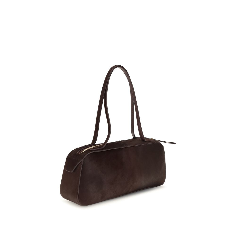 Burgundy Calf Leather Bos Taurus Shoulder Bag
