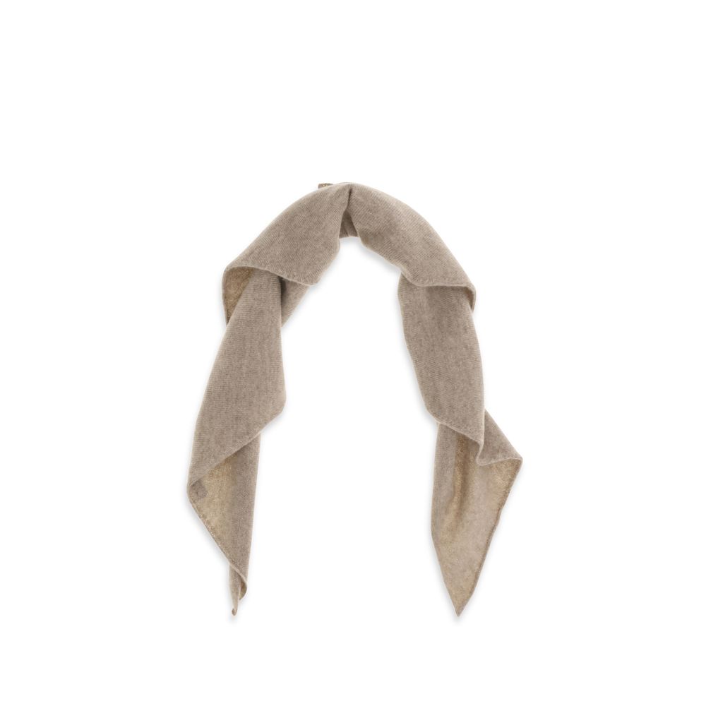 Beige Cashmere Scarf