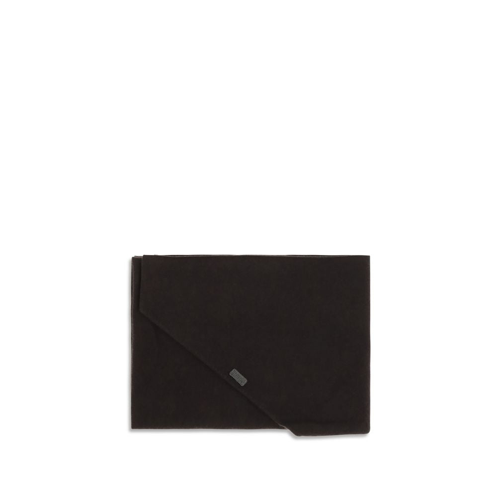 Brown Cashmere Scarf