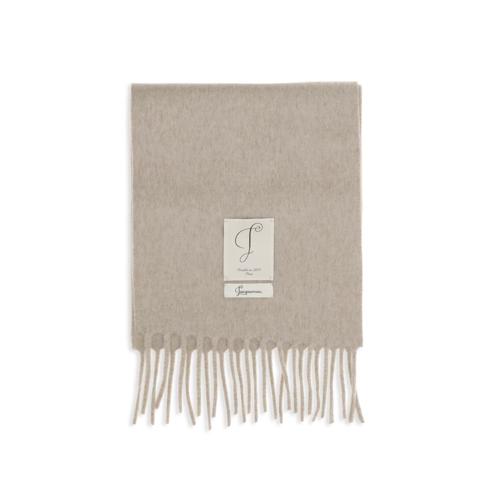 Beige Wool Oves Aries Scarf