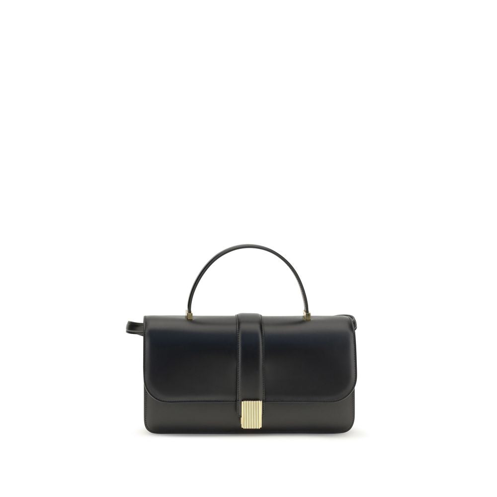 Black Calf Leather Bos Taurus Handbag