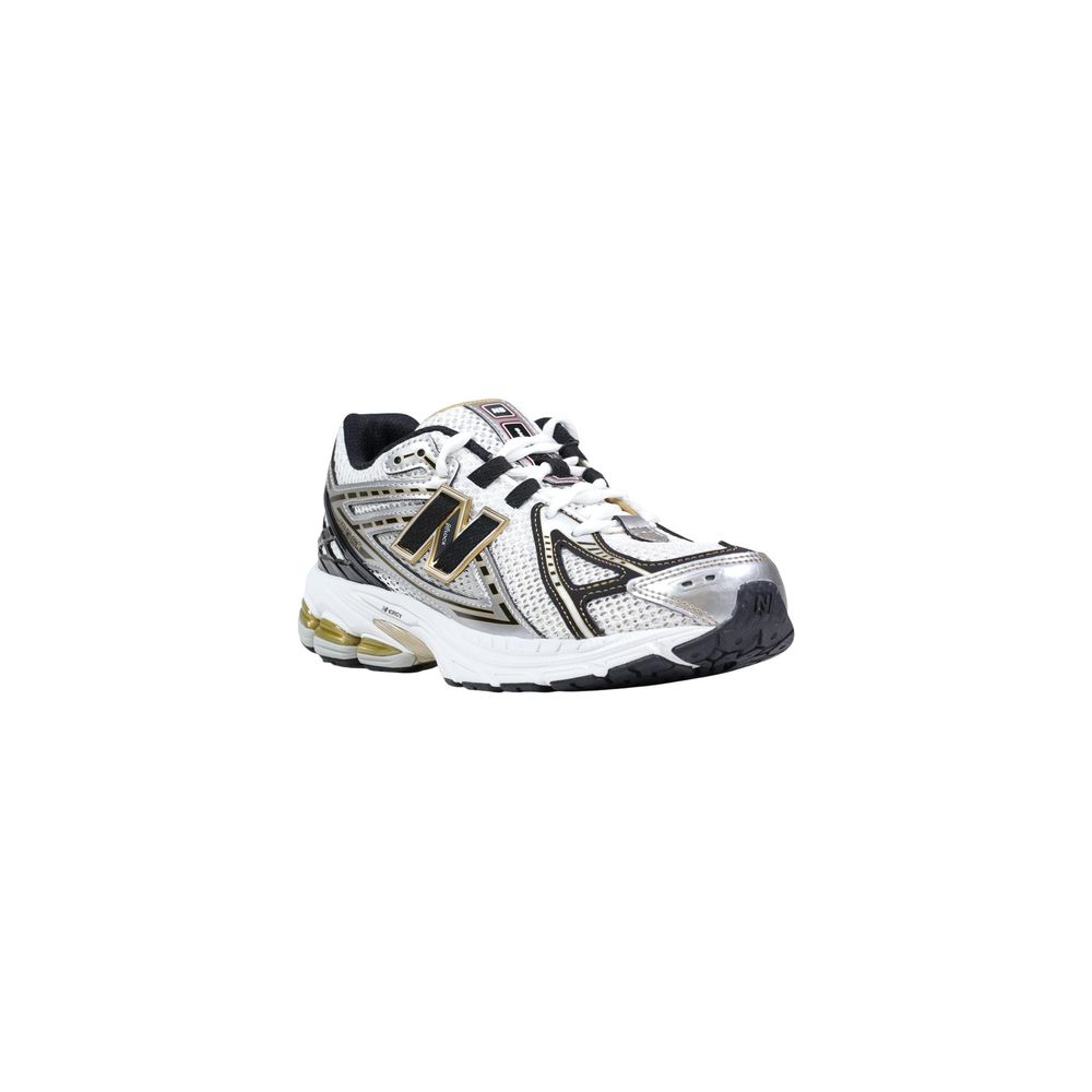 Silver Synthetic Athletic Sneakers