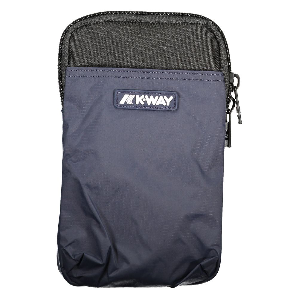 Blu Polyester Men Shoulder Bag