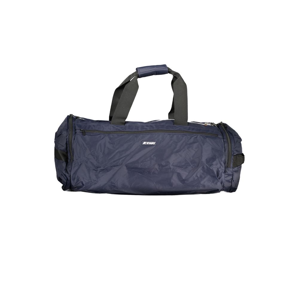 Blue Polyamide Men Travel Bag