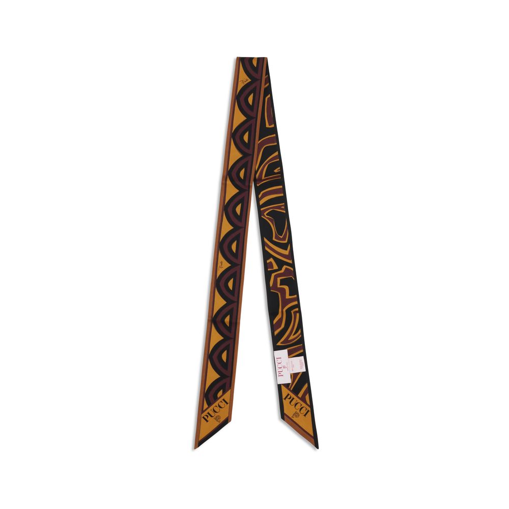 Multicolor Silk Scarf