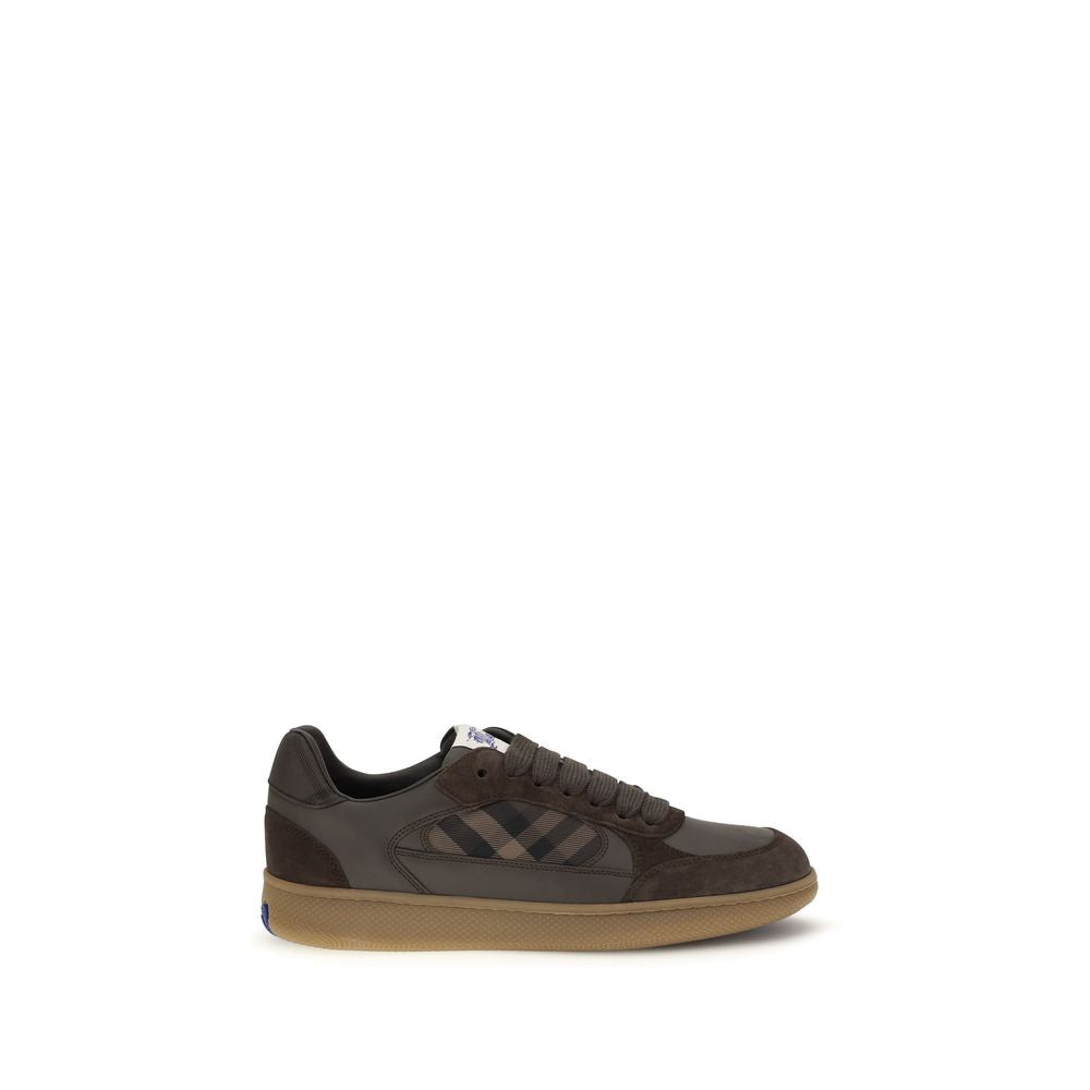 Brown Calf Leather Bos Taurus Athletic Sneakers